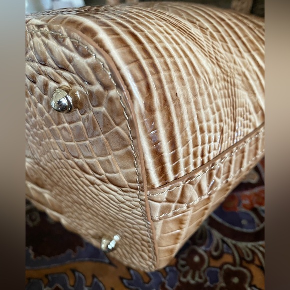 TOBACCO MELBOURNE MEDIUM ASHER TASSELED Brahmin Tote Bag - Picture 6 of 8